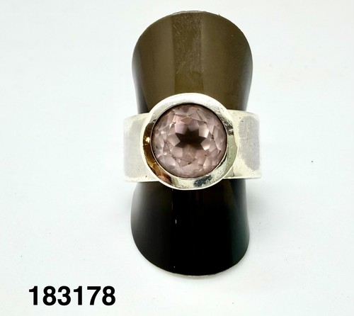 925 silberring rosenquarz - 925/-,