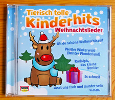 CD Tierisch tolle Kinderhits_Weihnachtslieder_Kinderliederbande_Sony 2013_neuw._