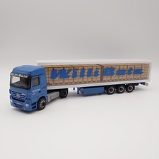 Herpa 275828 1:87 MB Actros Koffer Sattelzug Ladung Willy Betz 4363/2100 *SoMo*