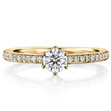 Damen Diamant Ring Lab Grown