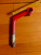 Vorbau ROT Schaftvorbau Lenkervorbau 100mm Ø 22,2 mm 25,4mm RETRO STEM Schaft