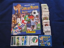Panini 90 World Cup Story 1990, empty album+complete sticker set / Komplettsatz