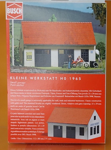 Busch modellbau 1965 kleine - modellbau,