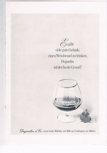 Dujardin werbeanzeige werbung - dujardin,