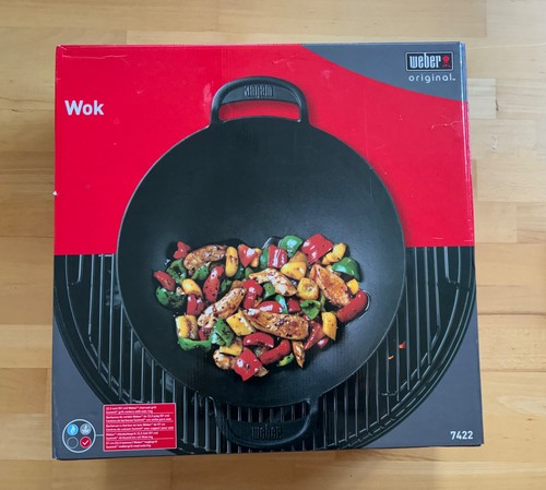 Weber grill original wok neu - grill,