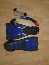 Flossen Schnorchelset mit