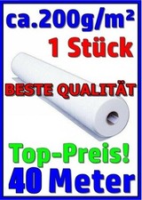 1x Malervlies 40m² Renoviervlies B-Ware Vilies Tapeten Weiss GLASFASER 200g/m²