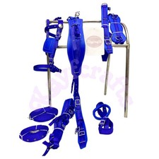 Blau Nylon Fahrgeschirr Set