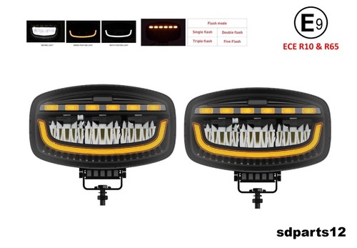 Led zusatzscheinwerfer 60w - 2x,
