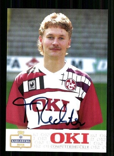 Thomas richter autogrammkarte - thomas,