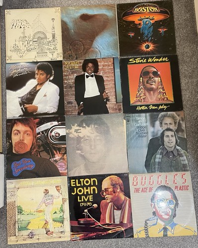 Vinyl record collection - 42+,