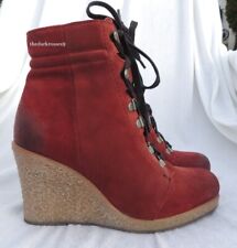 Buffalo  Stiefeletten Boots gr.39 Plateau Wildleder wedges Neu