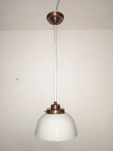 Alte lampe schirm milchglas - lampe,