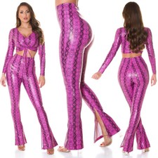 Koucla High Waist Hose Wetlook