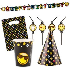 Emoji Smiley Partydeko