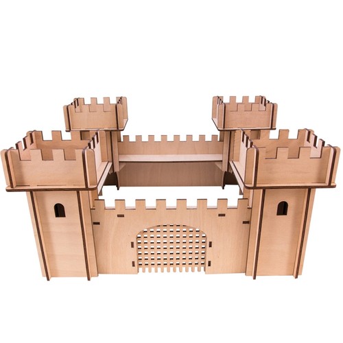Woodwars ritterburg bausatz - -,