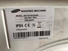 Zu verschenken: Samsung Waschmaschine, 7 Kg Fassungsvermögen.