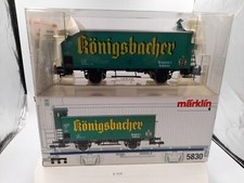 Märklin 5830 Bierwagen m. Brhs. Königsbacher der DB NEU unbespielt Spur 1 (E535)