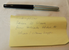 Tintenfüller Pelikan,20 Silvexa, Gravur Farbwerke Höchst, 50erJahre