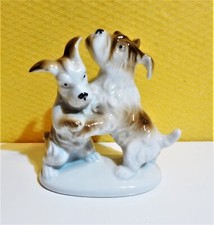 Alte porzellanfigur zwei - porzellanfigur, "
