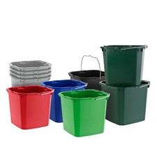 Eimer 12 Liter stapelbar mit Bügel Lebensmittelecht