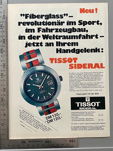 Tissot sideral fiberglass - sideral,