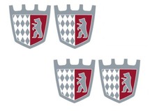 Wohnwagen Aufkleber 4er Set