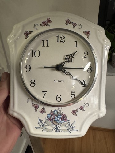 Vintage uhr porzellan - vintage,