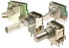 robuster Drehschalter in div. Ausführungen, Bauhöhe 10/12,5, 2 Pol 4 bis 8 Pos.