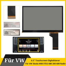 6,5'' Touchscreen Digitizer für VW Skoda MIB2 MIB STD2 680 200 200B Auto Radio