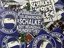 50x Mix Ultras Gelsenkirchen/Schalke/Nürnberg/Twente/Aufkleber/