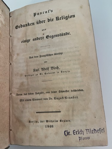 Antiquarisch 1840 blaise - 1840:,