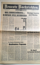 Daily news 1972 olympia - daily, 6.9.1972