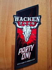 WACKEN Open Air W:O:A FASTER 3-TAGES-TICKET 07/ 08.2026 inkl. Umpersonalisierung
