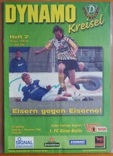 Dynamo Kreisel - Dynamo Dresden - 1. FC Union Berlin - 1998/99