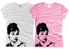 Audrey Hepburn Kult - Damenshirt / Girl / Woman, Gr. XS bis XL