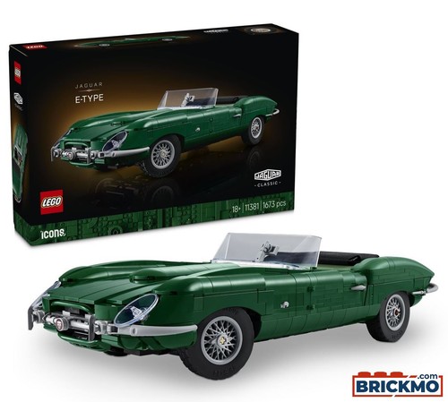 Lego icons 11381 jaguar type - icons, e-type