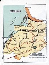 Ostpreussen Memel 1930 orig