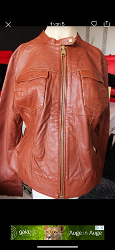 Star raw damen lederjacke - g-star,