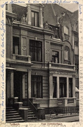 Hansestadt lübeck hotel - ak,