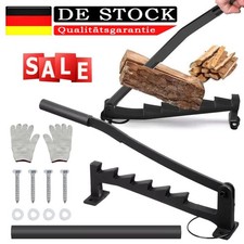 Holzspalter manuell komplett Anzündspalter Spalter zur Wandmontage Holzspalter