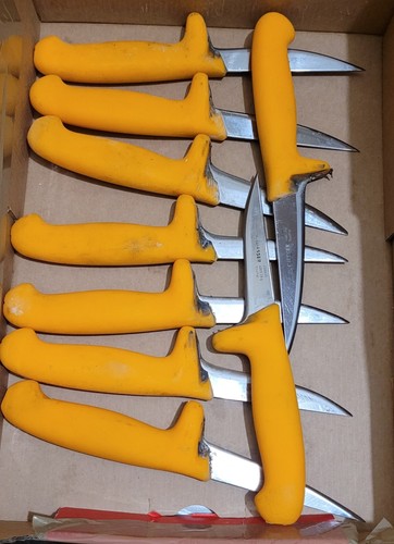 10x gebrauchtes fleisch messer - 10x,