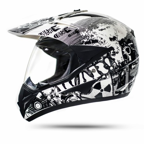 War enduro helm mit - war, visier