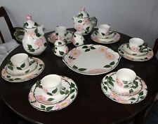 Villeroy Boch Wildrose Kaffeeservice 6 Personen 2 Kannen Tortenplatte Spülmaschi