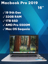 MacBook Pro 2019 16" i9-9th