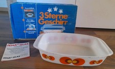 Auflaufform 32x18,5 cm Backform Jenaer Glas Opal Schott Zwiesel Vintage mit OVP!
