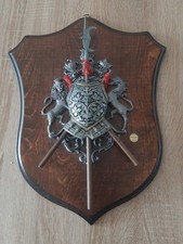 La Balestra Italy Wandrelief Wappen Wandtafel Mittelalter Schild