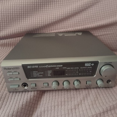 Roland d70 sound canvas - roland,