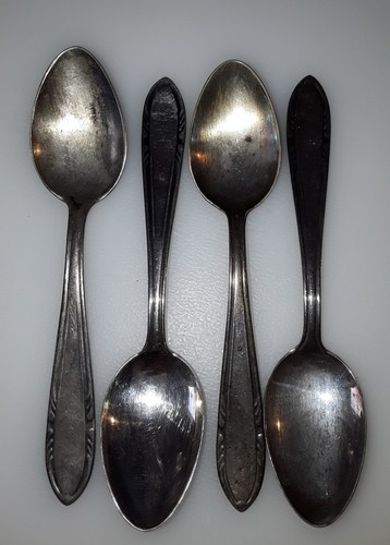 Teelöffel versilbert - 4,
