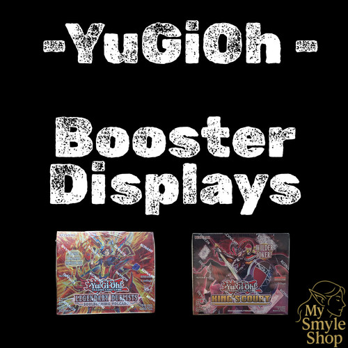 Yugioh booster displays - yugioh,
